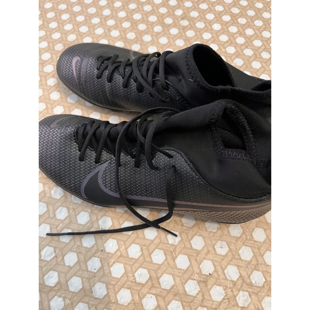 Nike Men's Mercurial Superfly 6  Soccer Cleats AH7362-001 Black Size 5.5